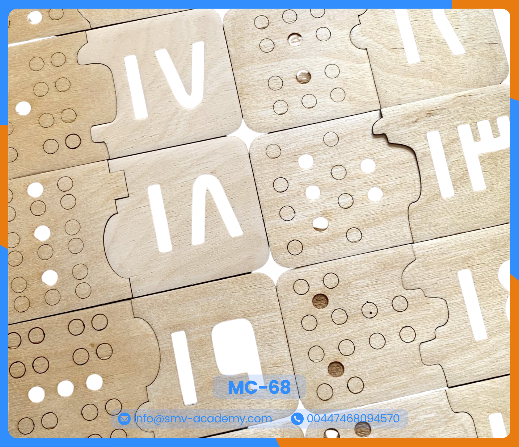 بازل الأرقام بمعامل التصحيح الذاتي 1:20